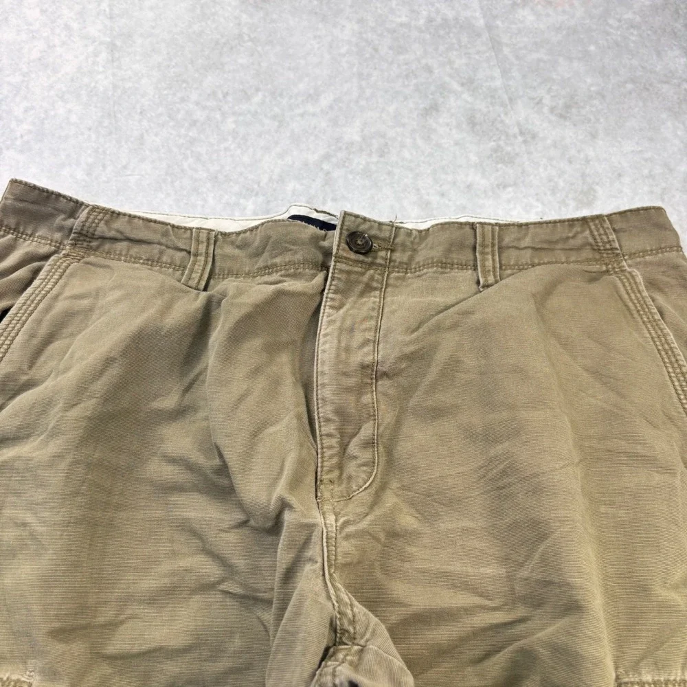 Banana Republic Size 36 Khaki Cargo Shorts Utility Y2K Gorpcore Mens